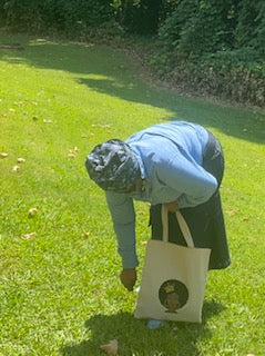Natural Afro Queen Canvas Tote Bag