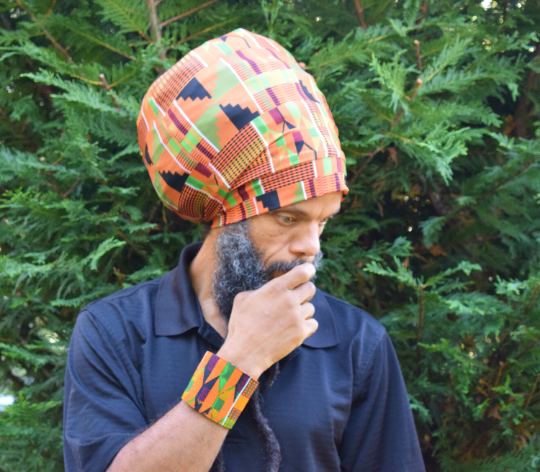 Kente Love Stretch Hat