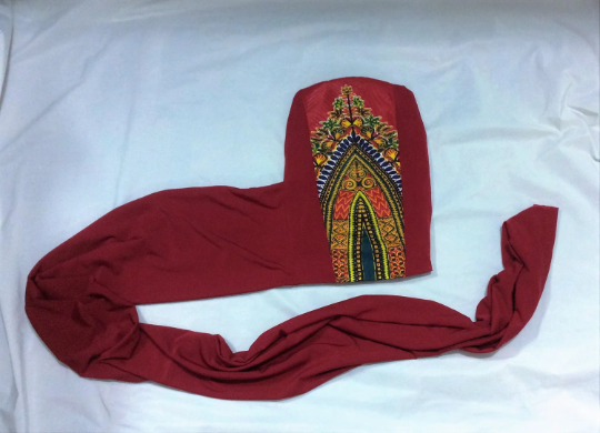 Red Dashiki EZ Wrap