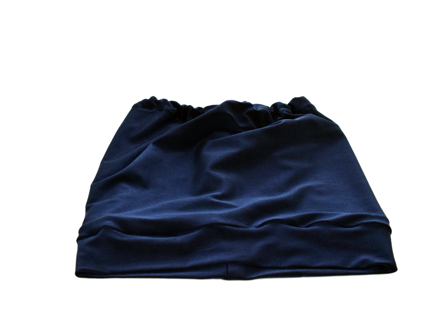 Navy Ponytail Loc Socks