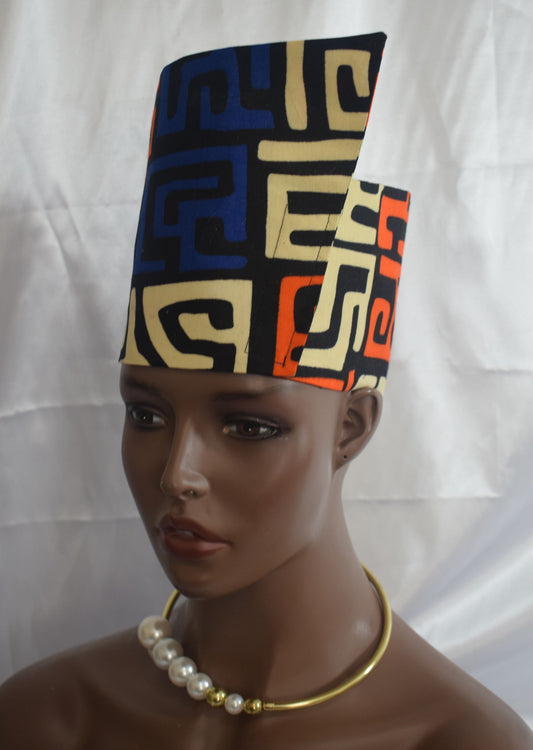 Ankara Wrap Around Hat