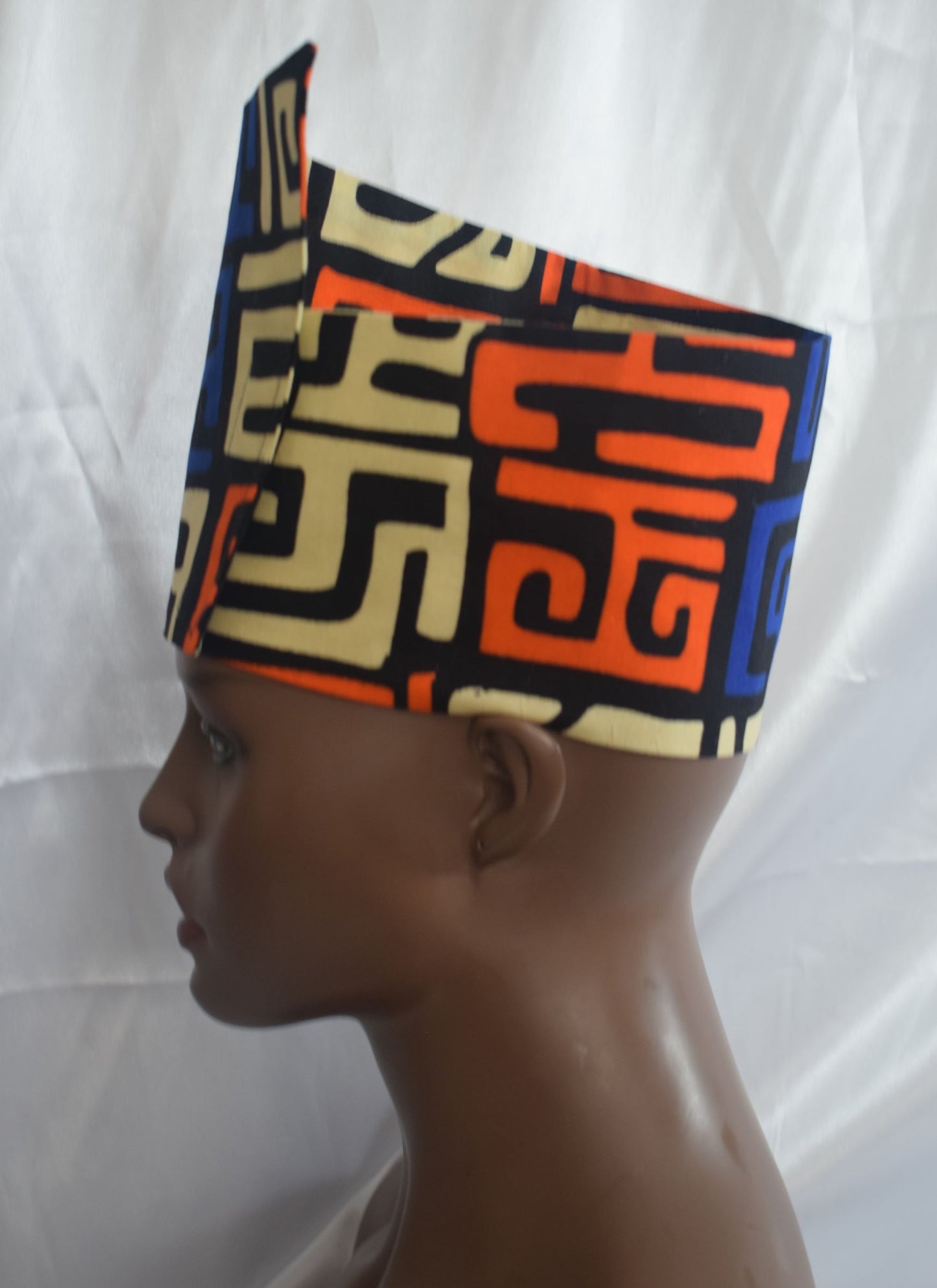 Ankara Wrap Around Hat