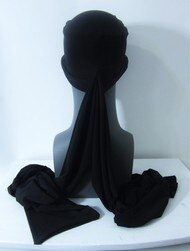 Black EZ PZ Turban Wrap