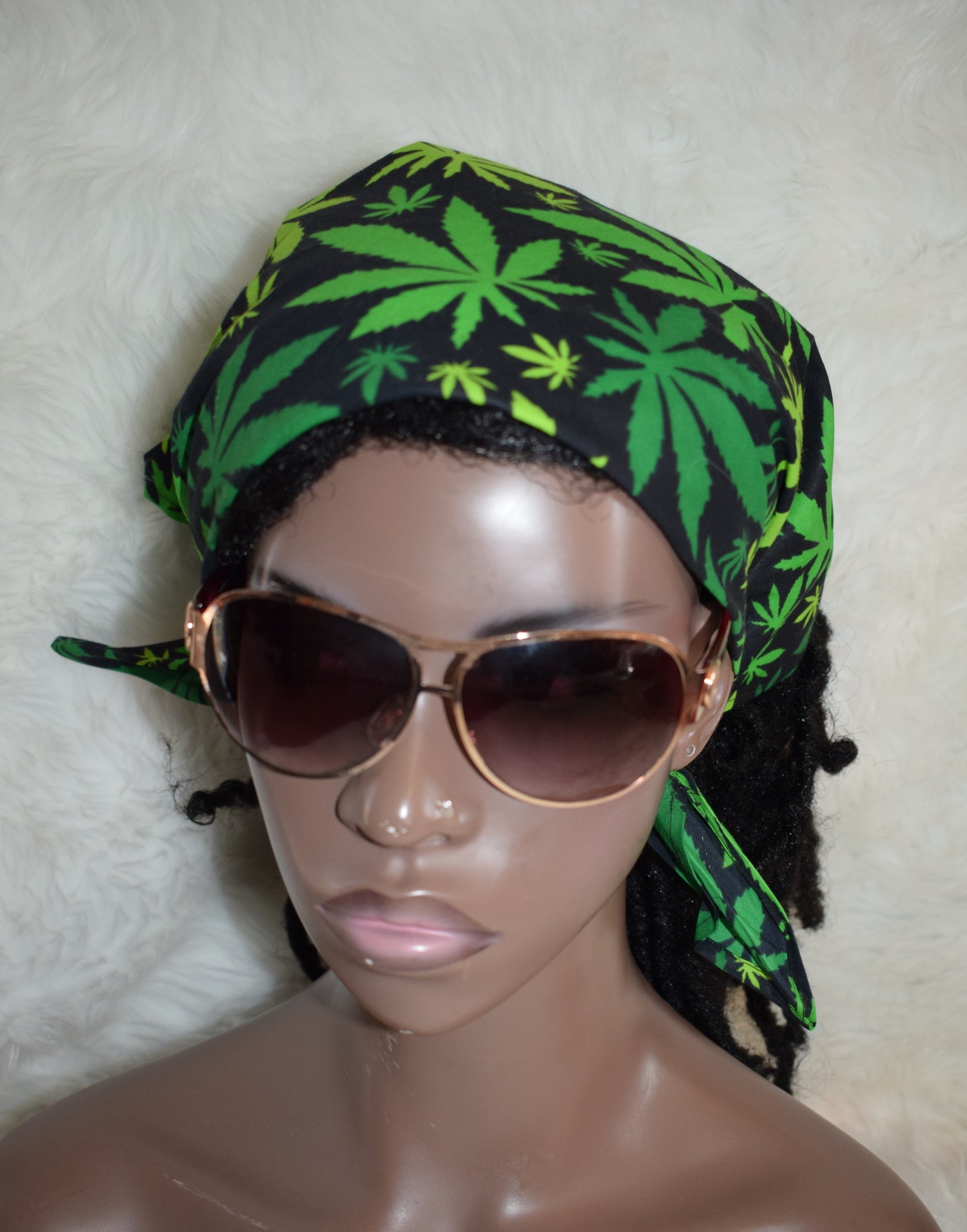 Go Green Cannabis Queen Bandanna