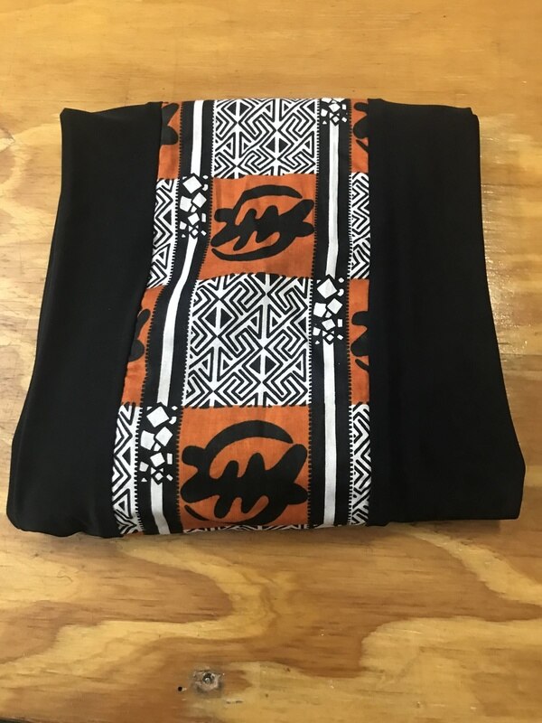 Black Gyname Tubular Wrap