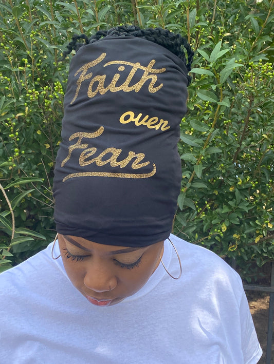 Faith Over Fear  Loc Socks