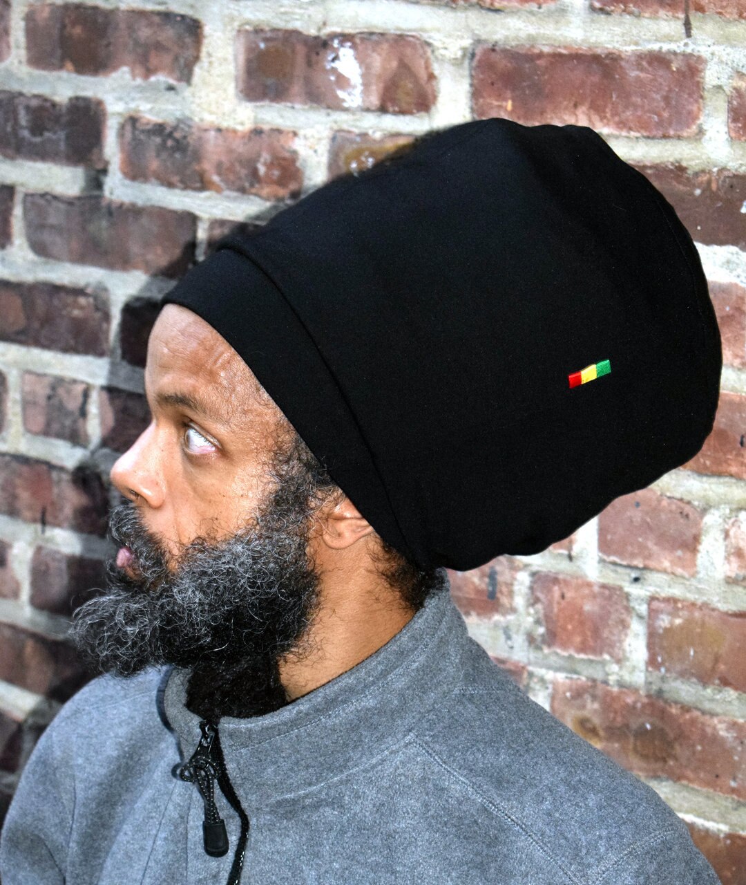 Black Turbo Stretch Hat