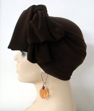 Women Brown EZ PZ Turban Wrap