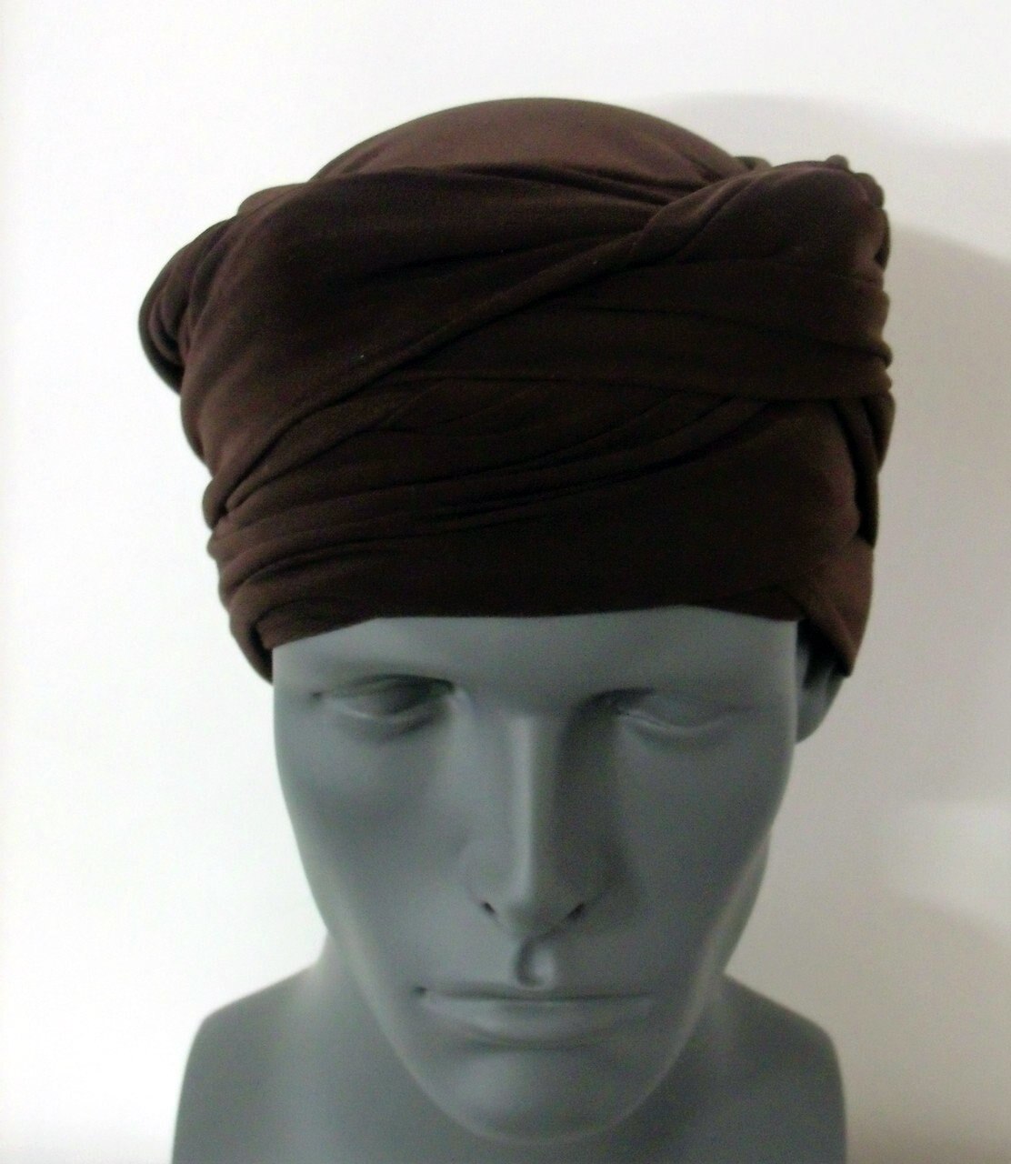 Brown EZ PZ Turban Wrap