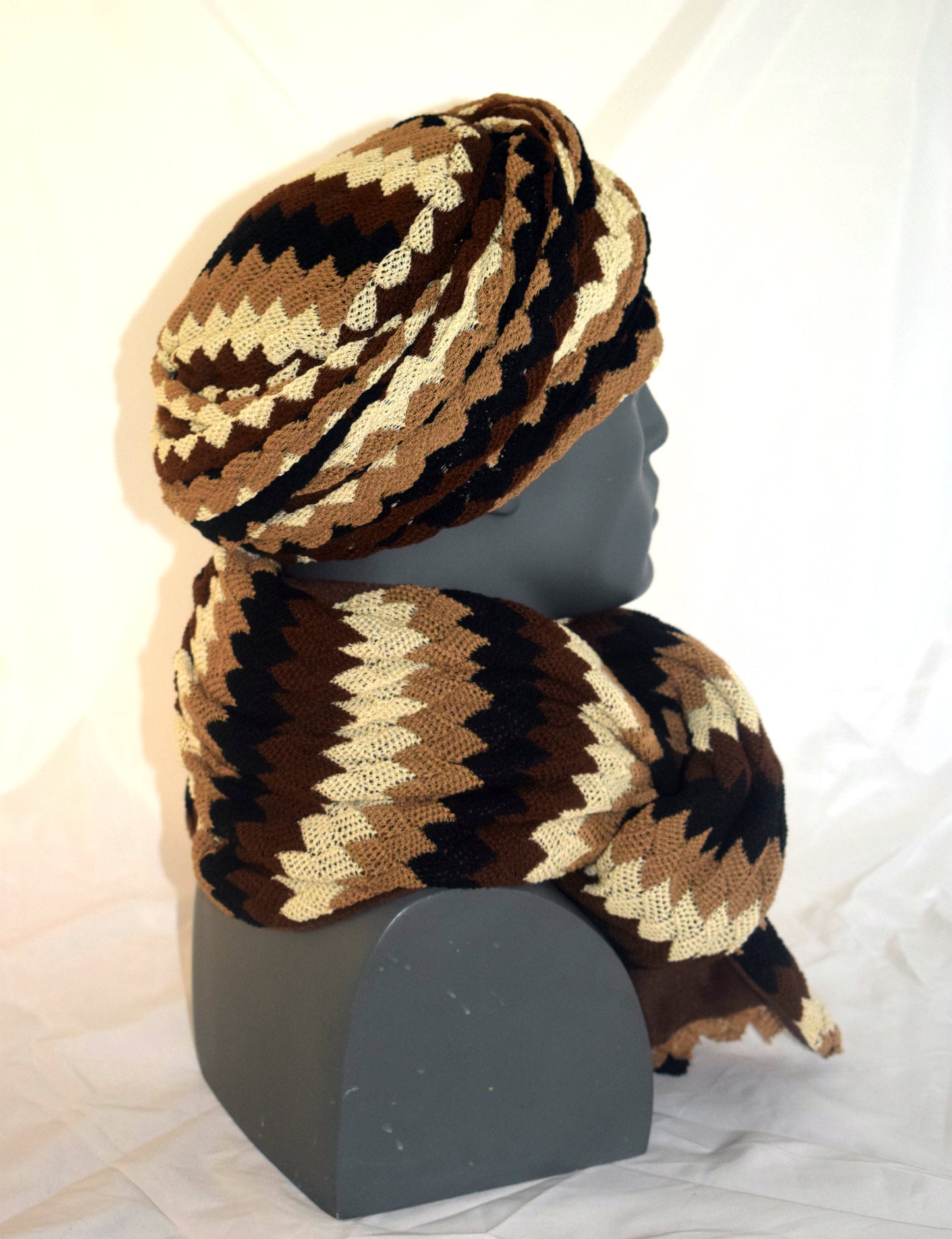 EZ PZ Turban And Scarf  Set