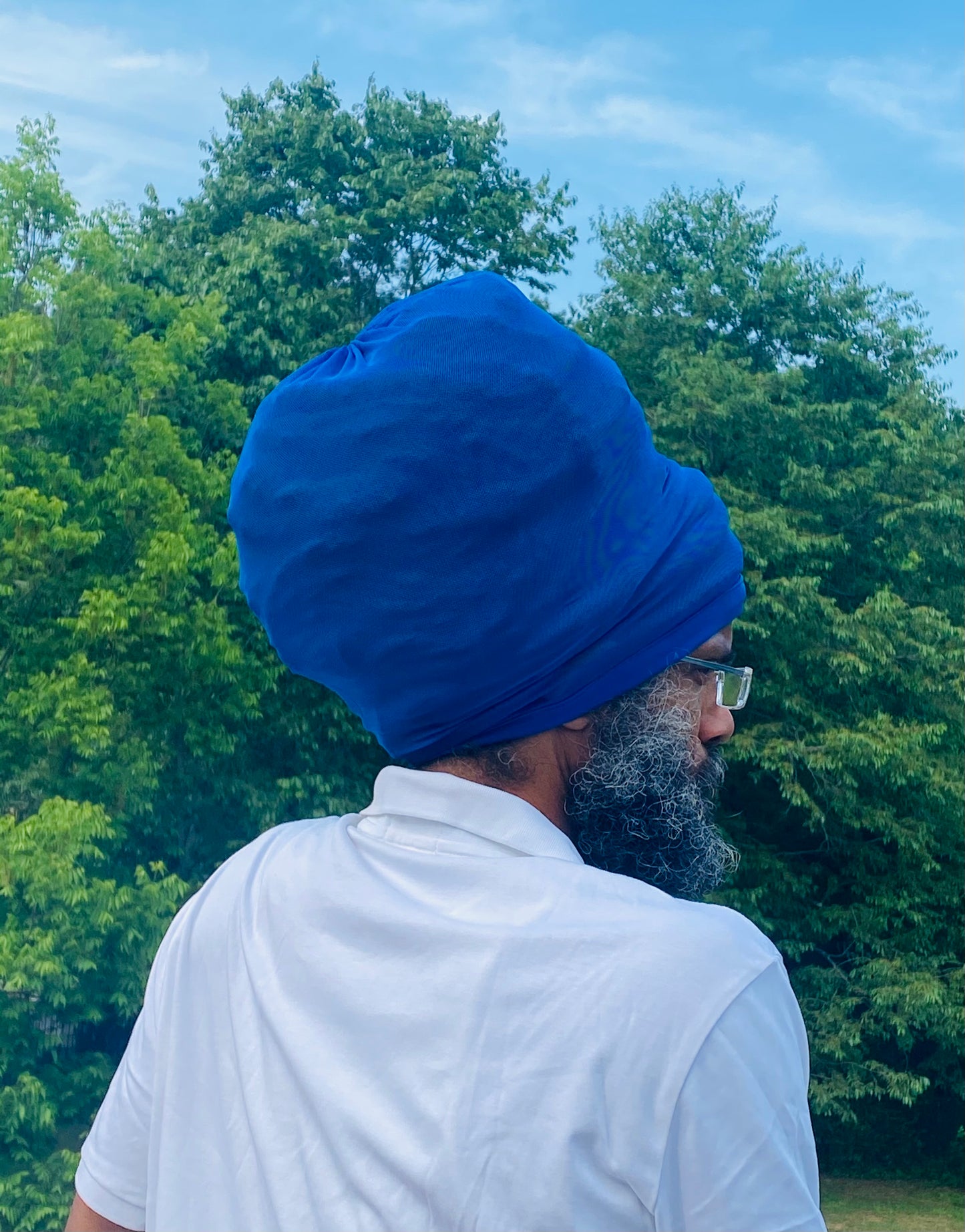 Royal Blue Hair Net
