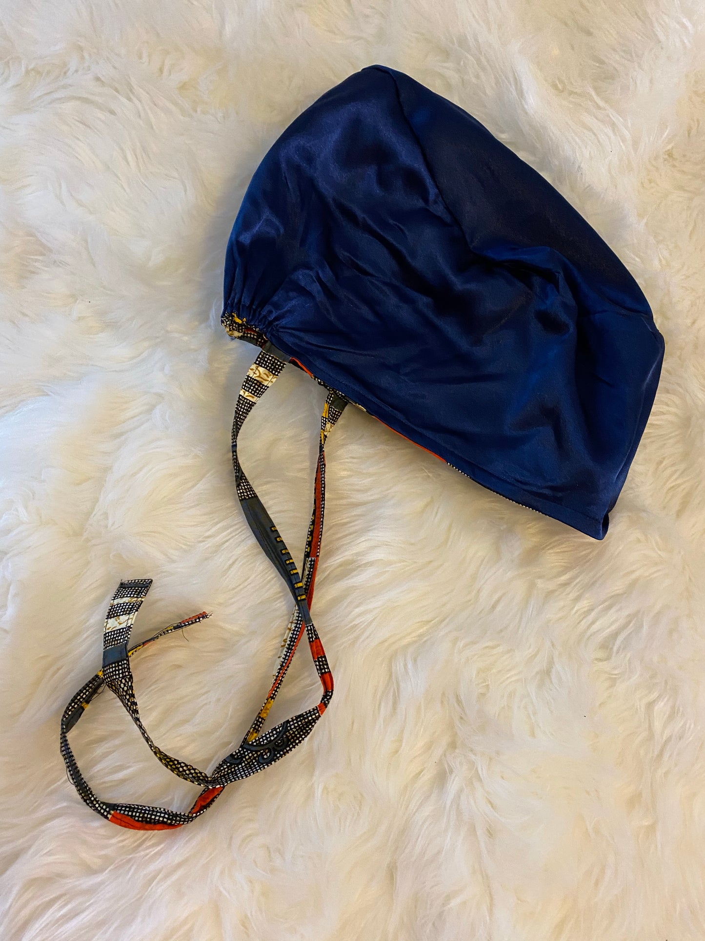 Sunrise Satin Lined Ponytail Scrub Hat