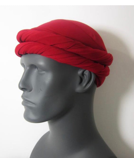 Red EZ PZ Turban Wrap