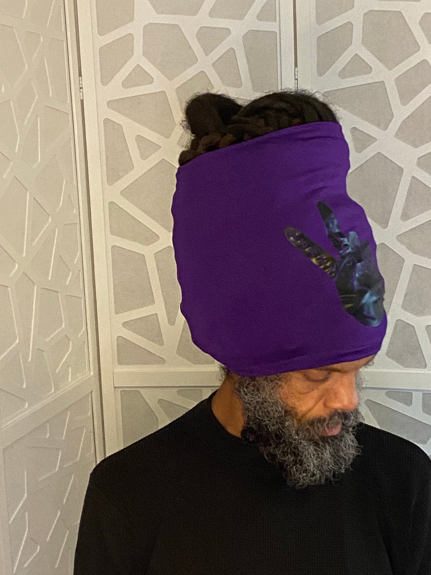 Purple Peace n Love Loc Socks - Kings