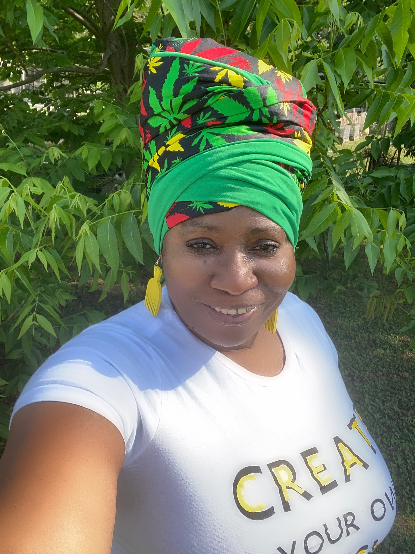 Ises Cannabis Tubular Head-Wrap