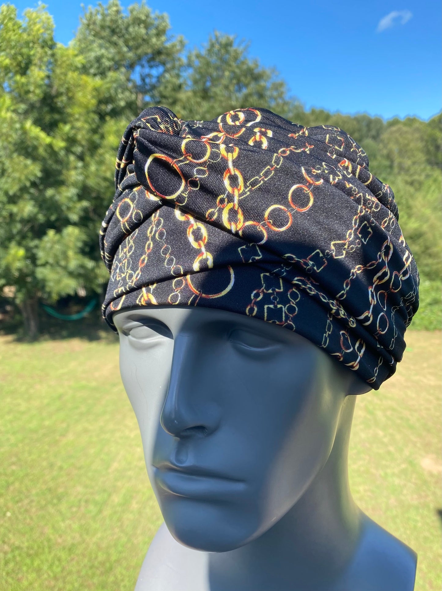 Golden Links EZ PZ Turban Wrap