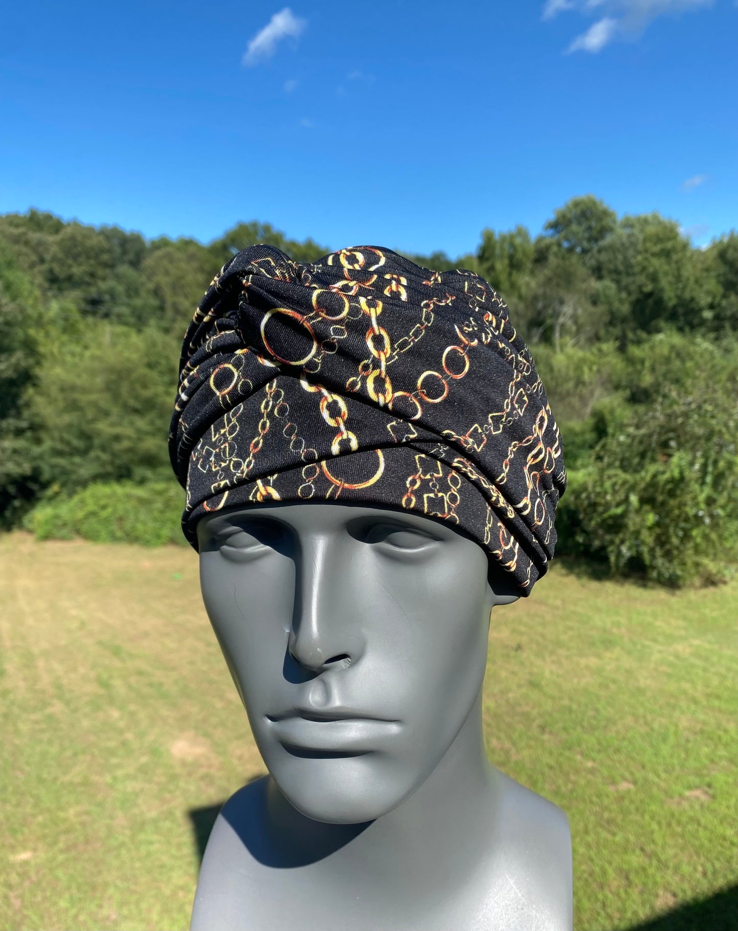 Golden Links EZ PZ Turban Wrap