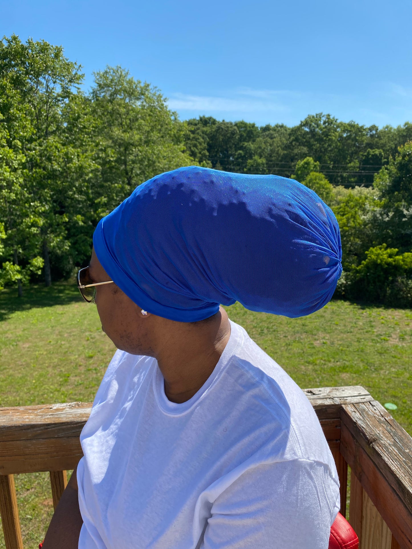 Royal Blue Hair Net
