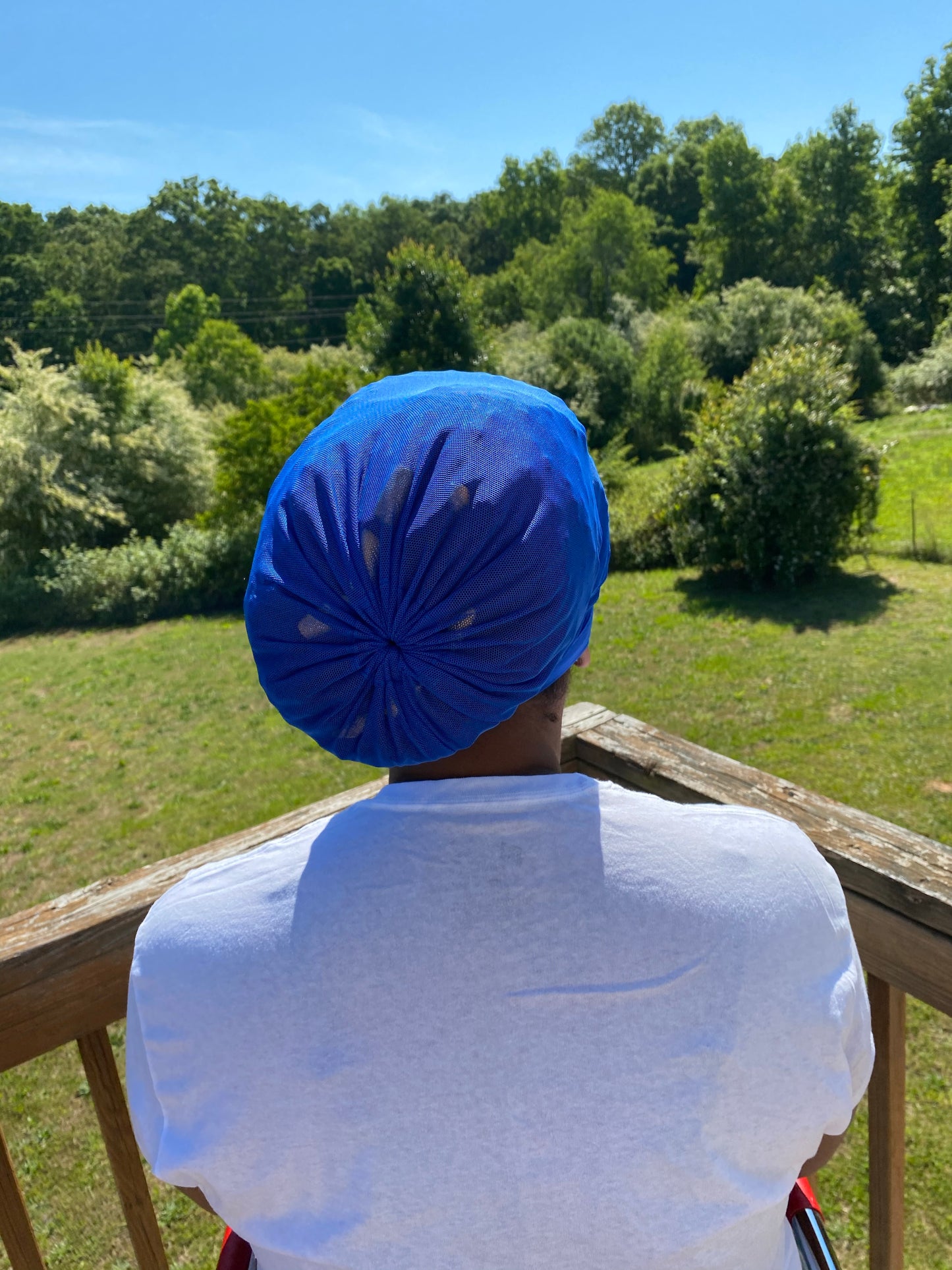 Royal Blue Hair Net