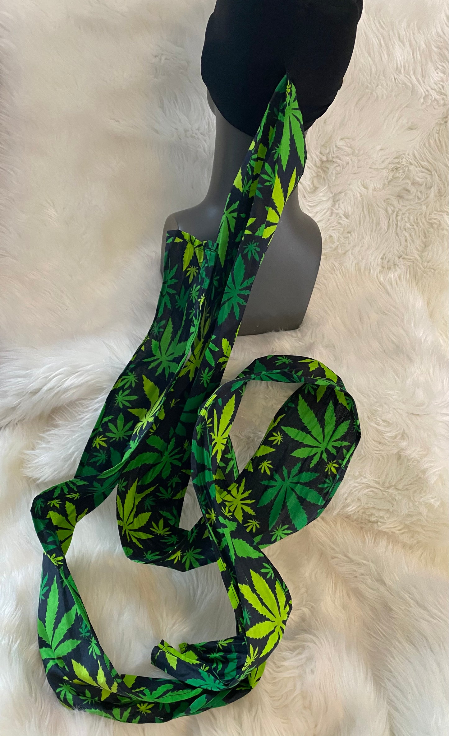 Go Green Cannabis EZ PZ Turban Wrap