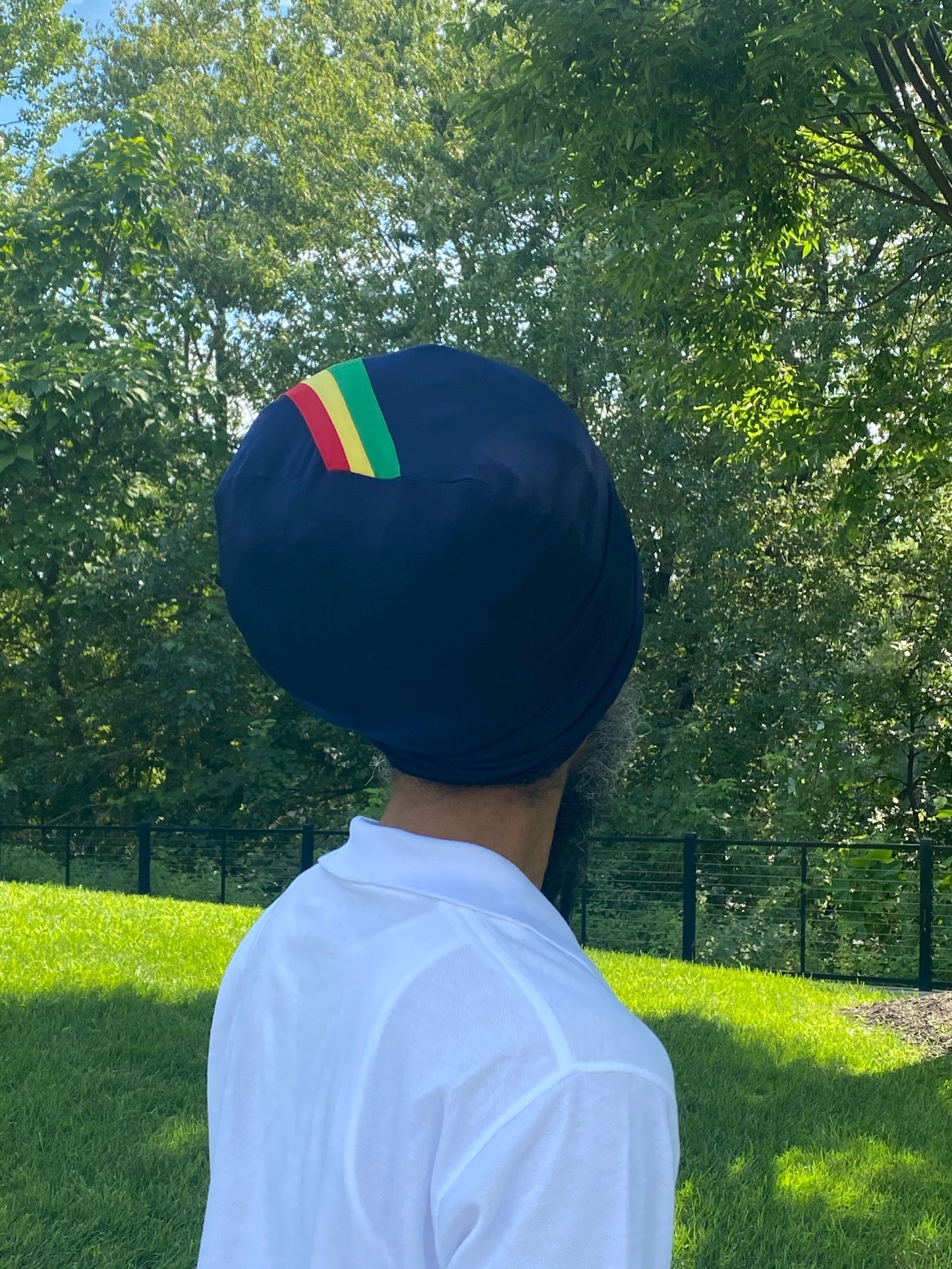 Easy Loc Wrap (EZ Wrap) Uncle Lion - Navy