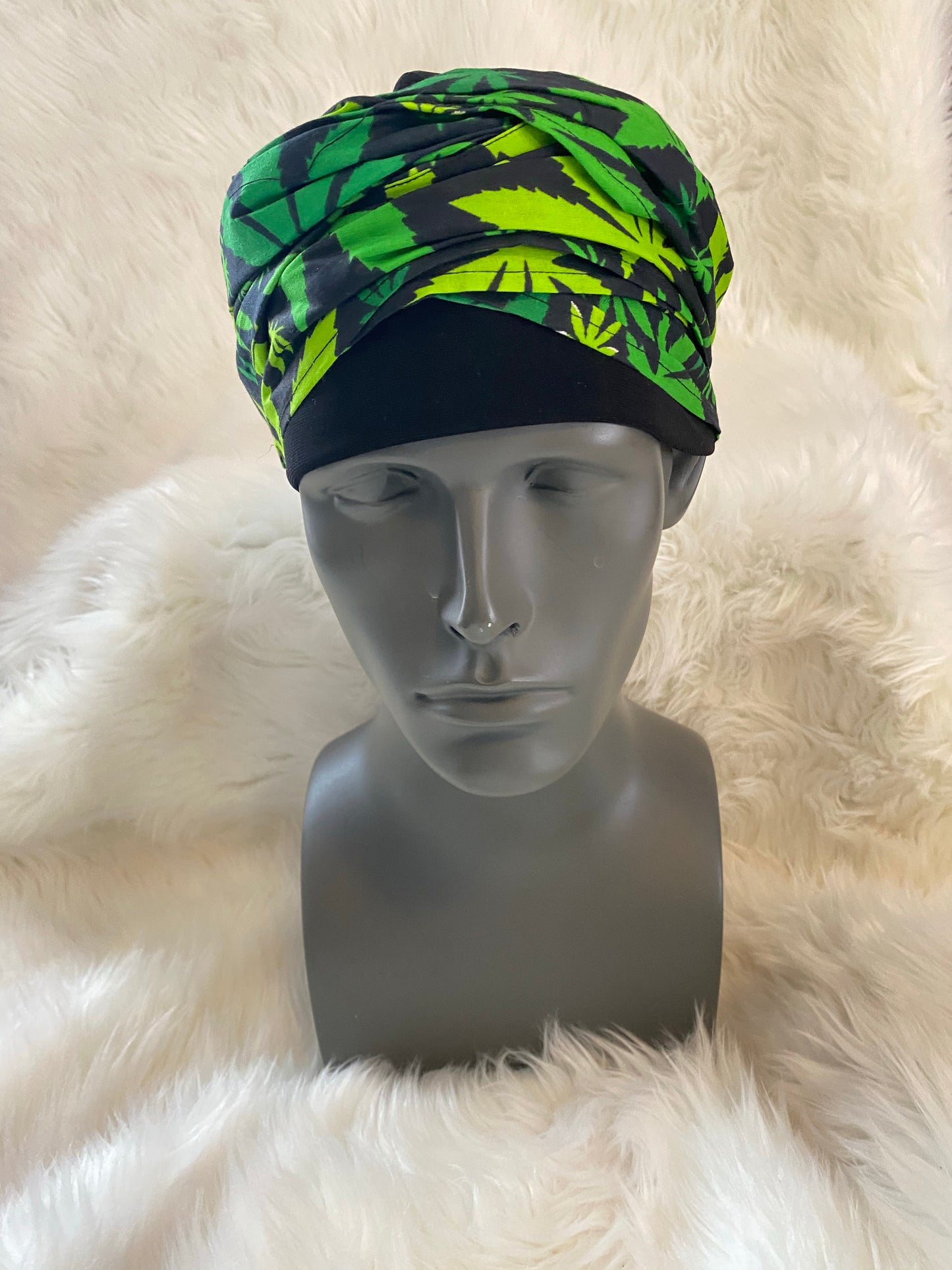Go Green Cannabis EZ PZ Turban Wrap