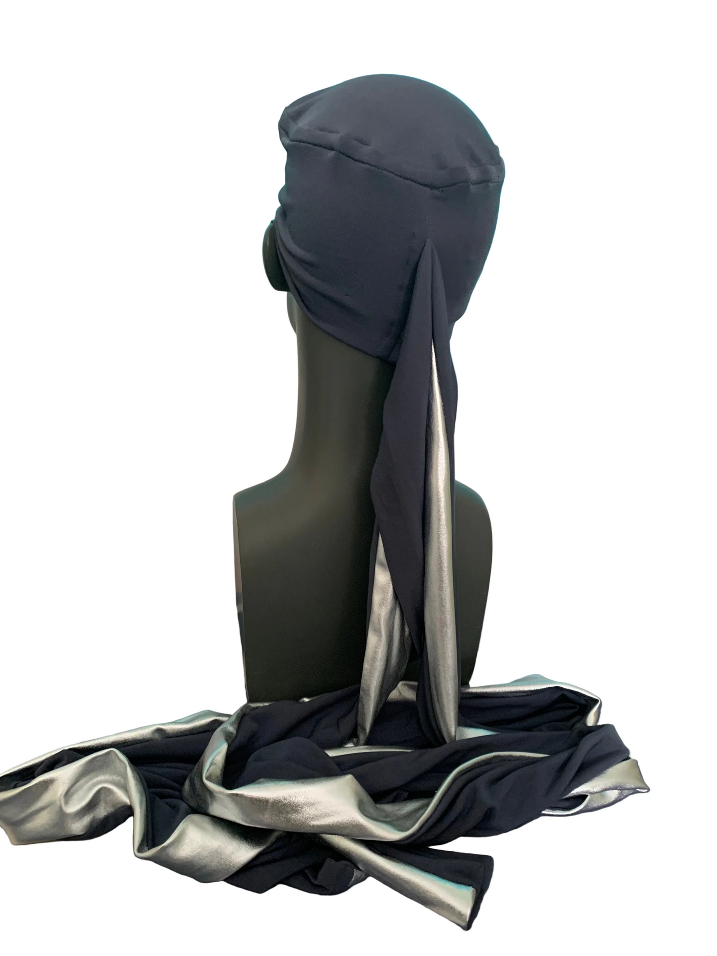 EZ PZ Turban™ - Gray & Silver