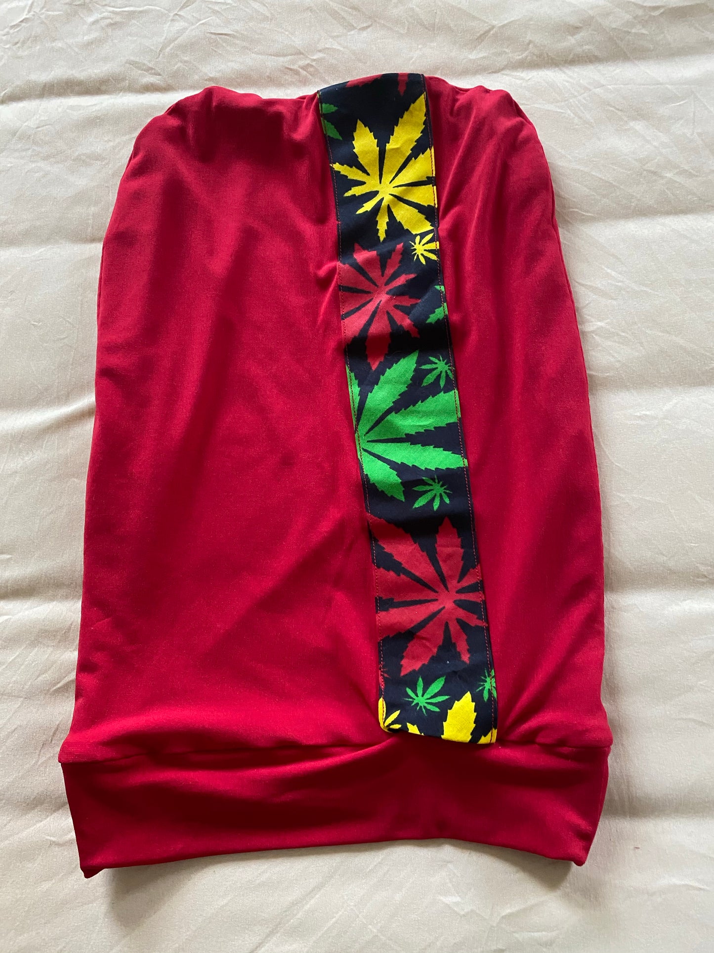 Red Ises Cannabis Stretch Hat