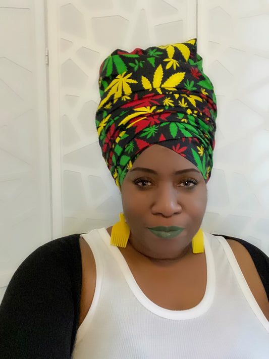 Ises Cannabis Cotton Head-Wrap