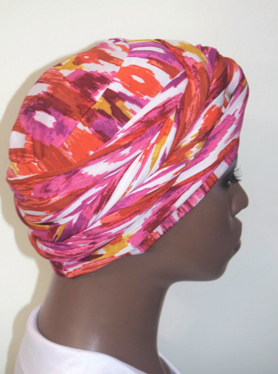 Women Multicolor EZ PZ Turban Wrap