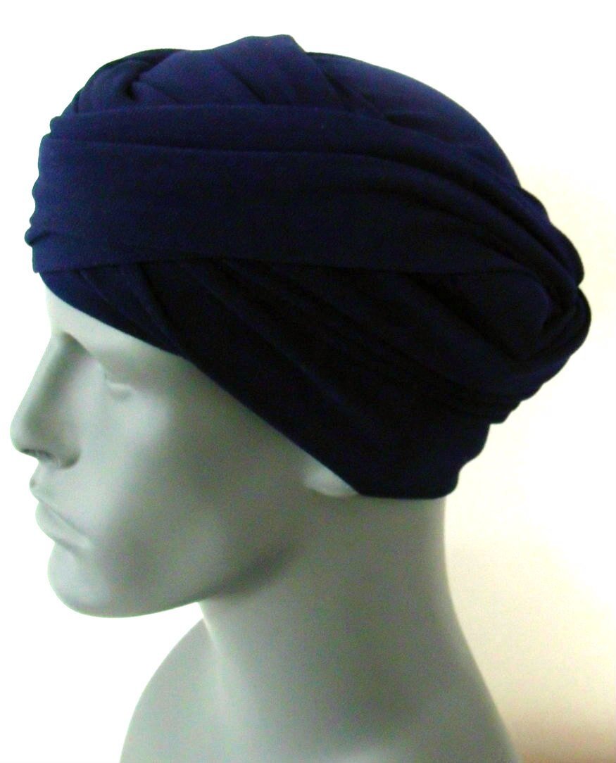 Navy EZ PZ Turban for Men