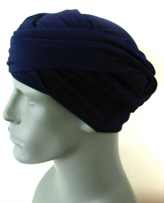 Navy EZ PZ Turban for Men