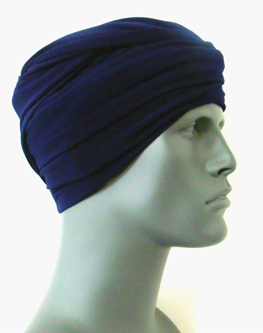 Navy EZ PZ Turban Wrap