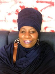 Navy Tubular Head-Wrap