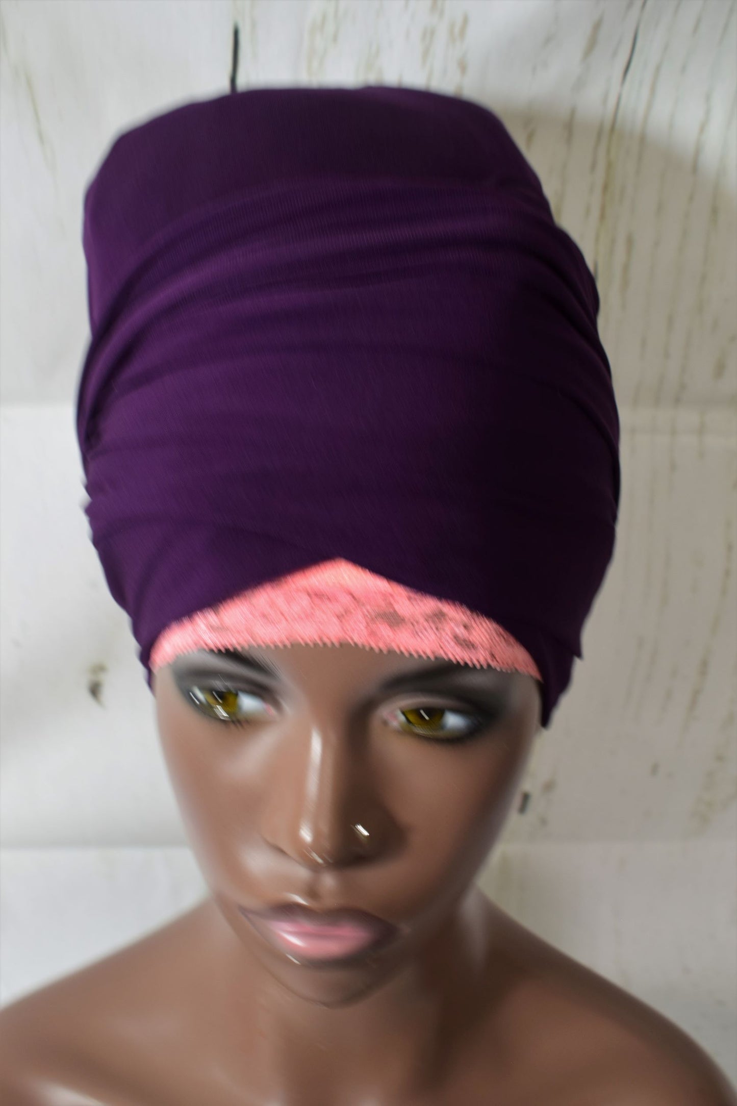 Peach Lace Trim Under Wrap