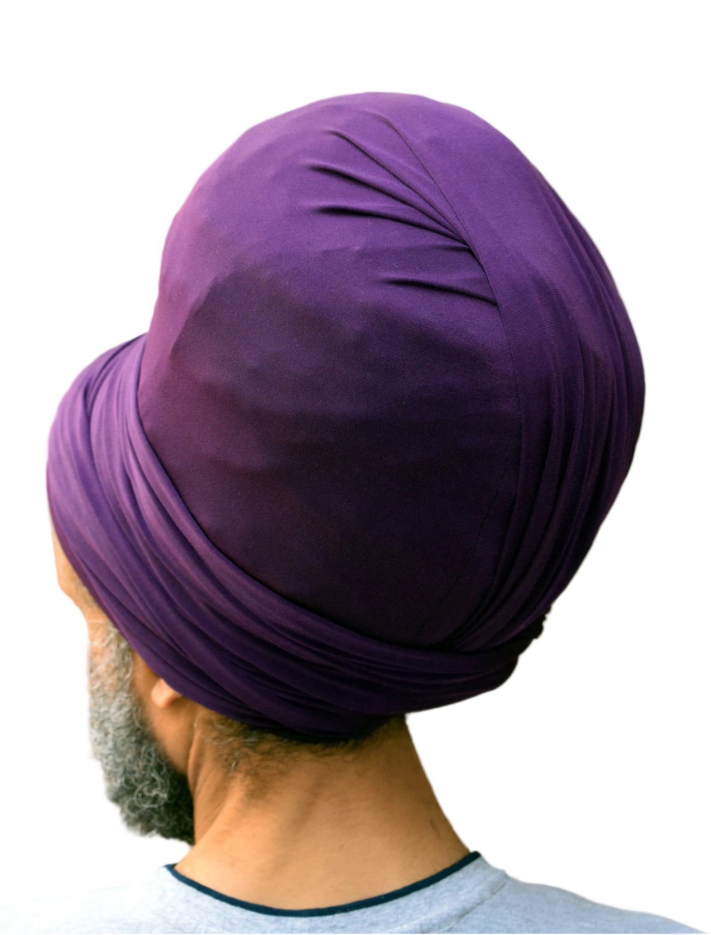 Volume Loc Wrap (Tubular Headwrap)-Plum