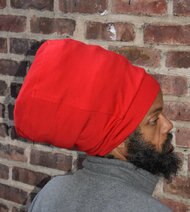 Stretch Hat - Red Turbo