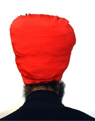 Red Side Stripe Stretch Hat