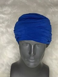 Royal Blue EZ PZ Turban Wrap