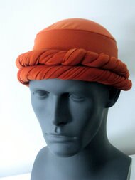 Rust EZ PZ Turban Wrap