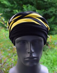 The Stripe EZ PZ Turban Wrap