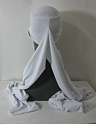 White EZ PZ Turban Wrap