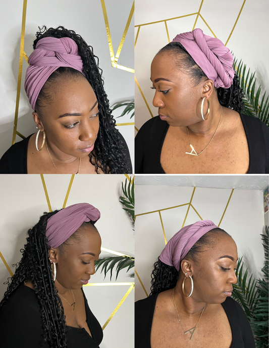 Berry Stretch Headwrap – Style 4 Ways