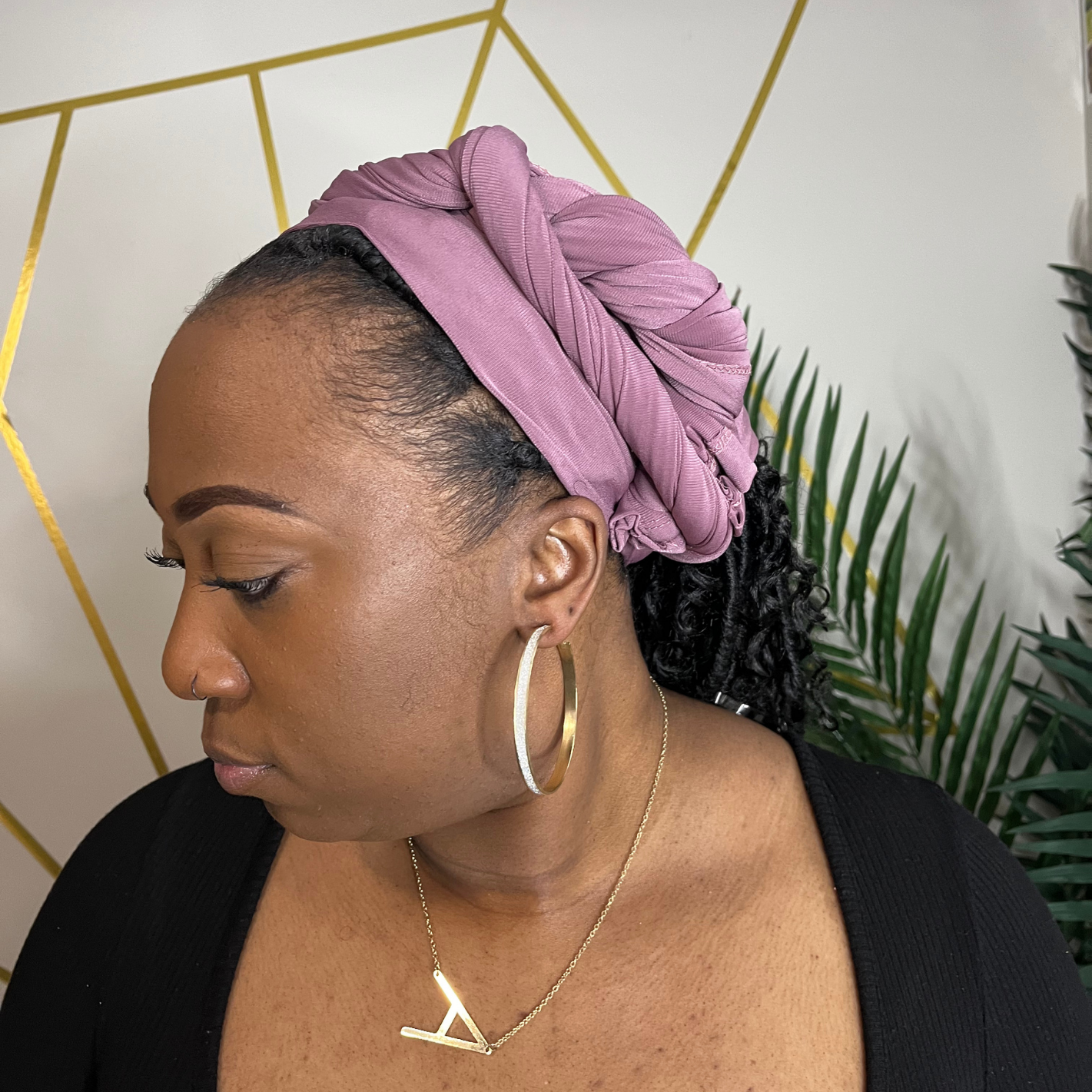 Berry Stretch Headwrap – Style 4 Ways