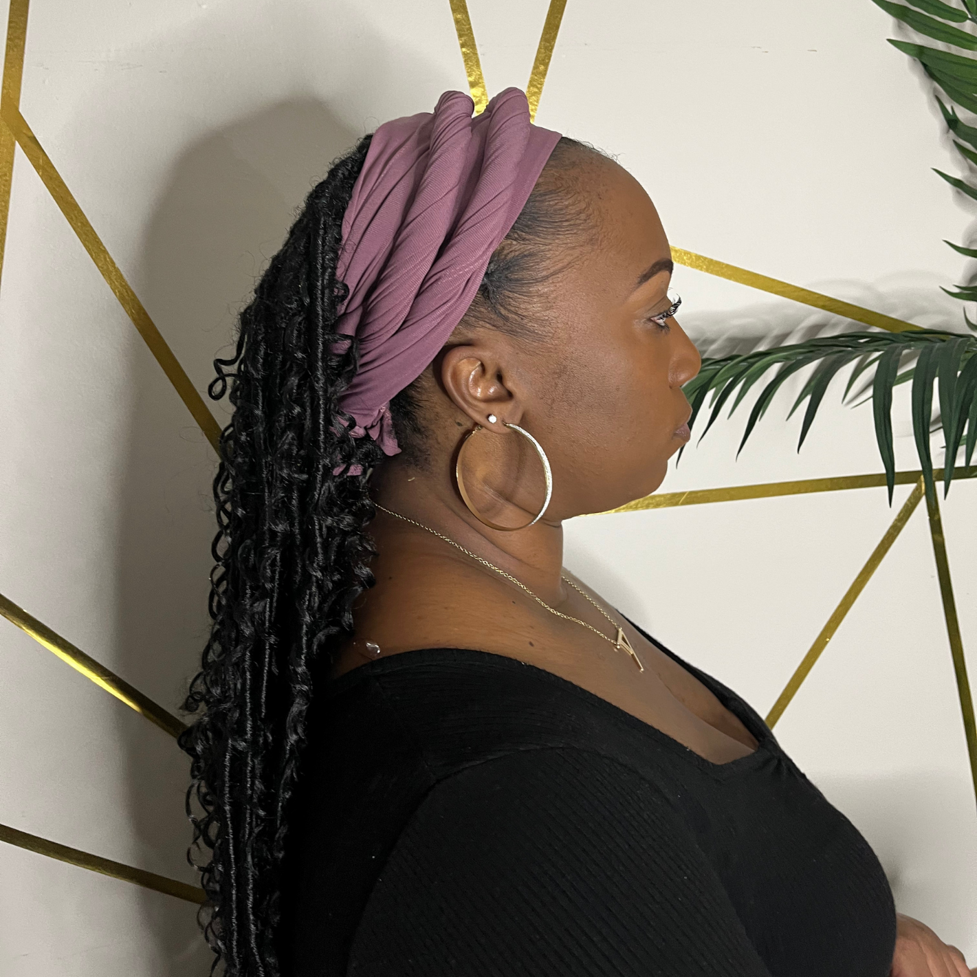 Berry Stretch Headwrap – Style 4 Ways