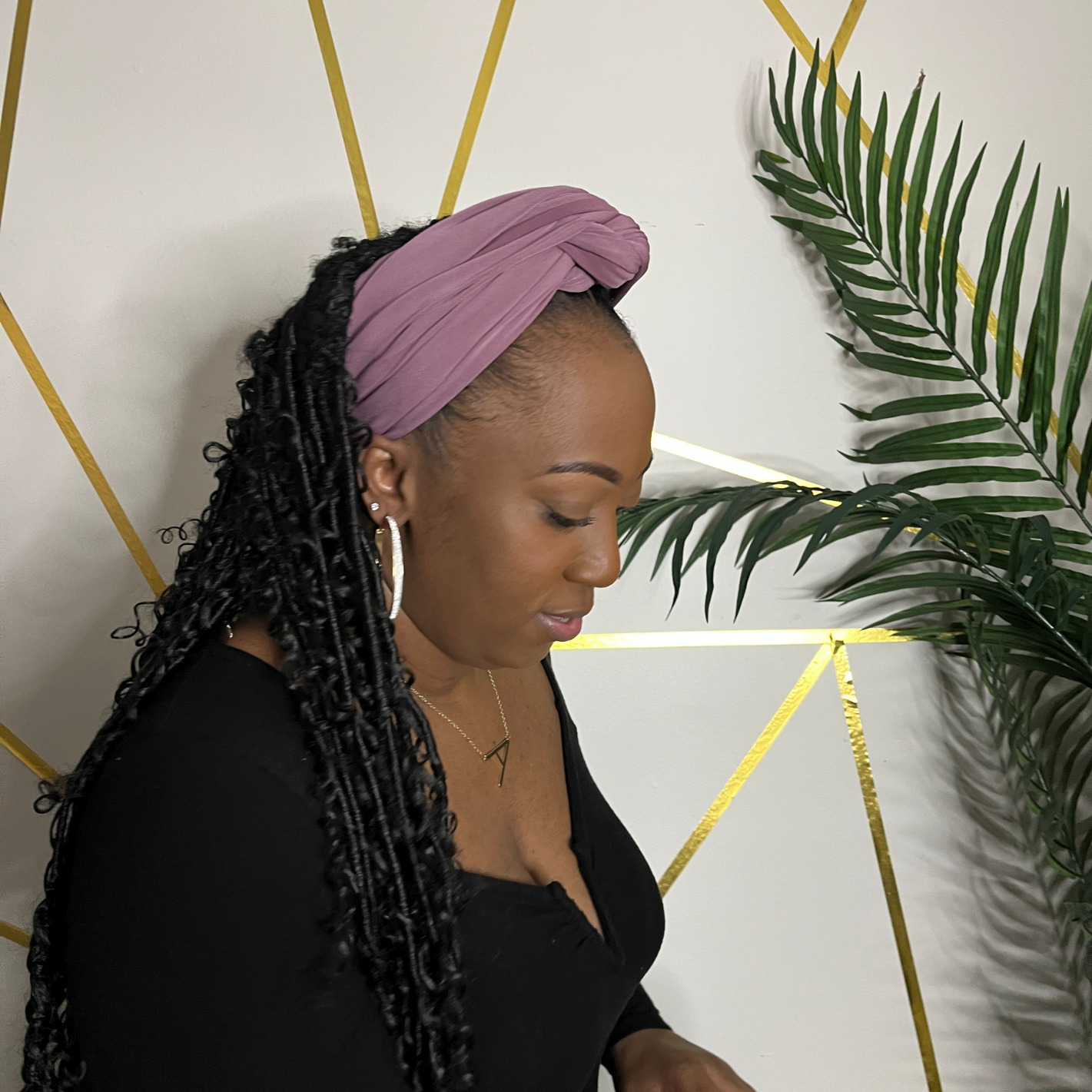 Berry Stretch Headwrap – Style 4 Ways