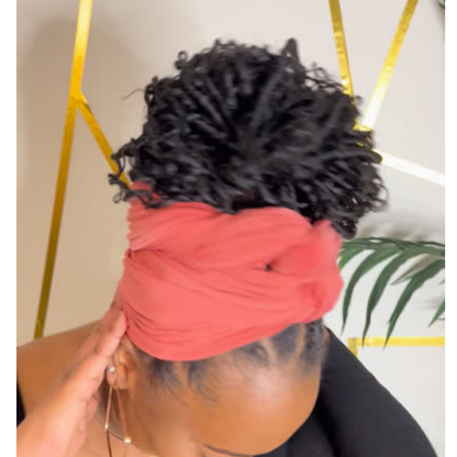 Coral Stretch Headwrap – Style 4 Ways