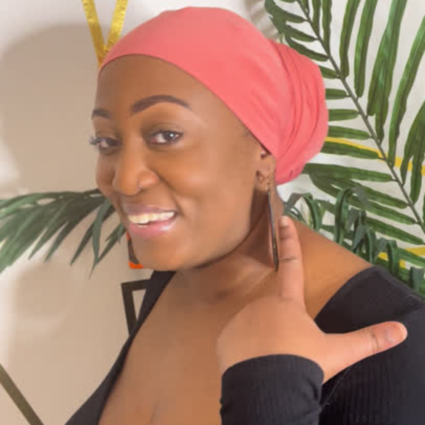 Coral Stretch Headwrap – Style 4 Ways