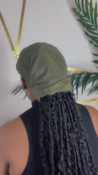 Loc Sleeve- Olive- Lightweight-Fashionable Design