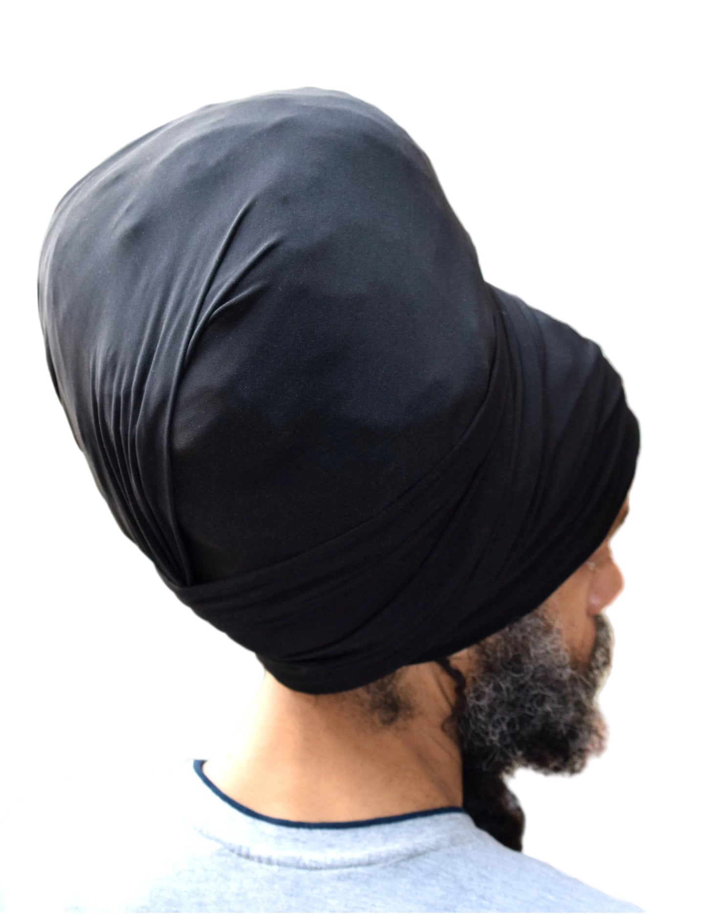 Volume Loc Wrap (Tubular Headwrap)- Black